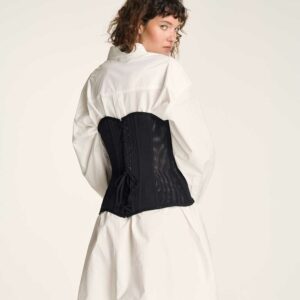 Corset Working Girl - Noir Elégance